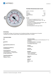 AFRISO_DATENBLATT_ROHRFEDER-STANDARDMANOMETER-TYP-D2_RF50-D251_P21231_DEU_CHE.PDF