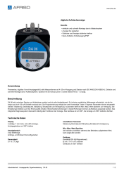 AFRISO_DATENBLATT_DIGITALE-AUFSTECKANZEIGE_DA-06_P31078_DEU_CHE.PDF