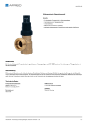 AFRISO_DATENBLATT_DIFFERENZDRUCK-UEBERSTROEMVENTIL_DUE_P31775_DEU_CHE.PDF