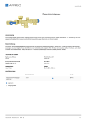 AFRISO_DATENBLATT_WASSERSICHERHEITSGRUPPE_WSG-150_P53652_DEU_CHE.PDF