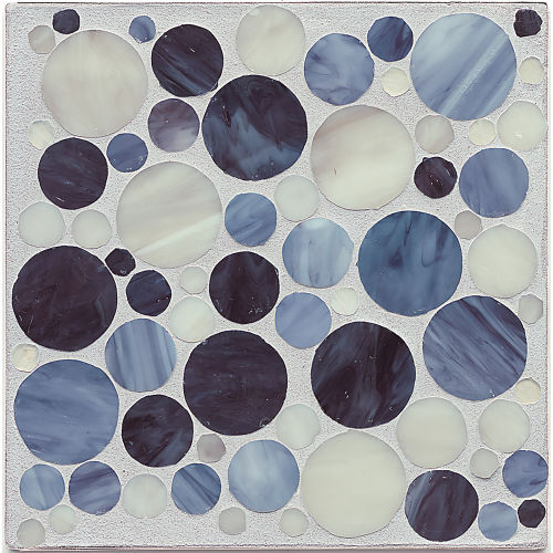 Bubblicious Glass Mosaic in Show Me The Ring Non-iridescent