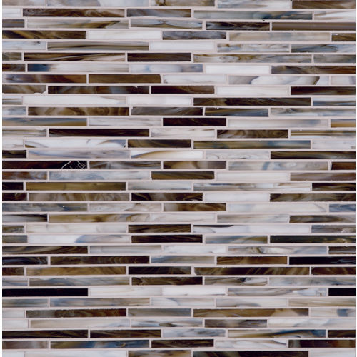 Gigi's Groovy Glass Stix Mosaic in Peace Man Peace Non-iridescent