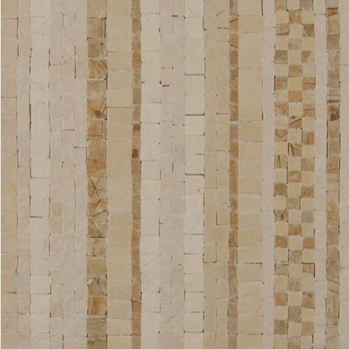 Nico Mozaics 8" x 8" Not Jo Mamas Afghan Honed Limestone Tile in Matmata
