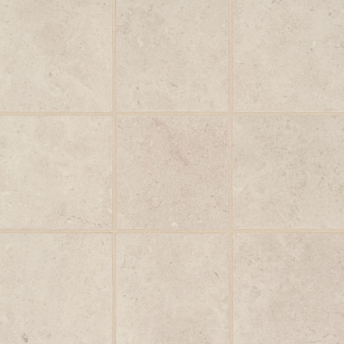 Sahara 4 x 4 Matte Porcelain Mosaic Tile in Taupe