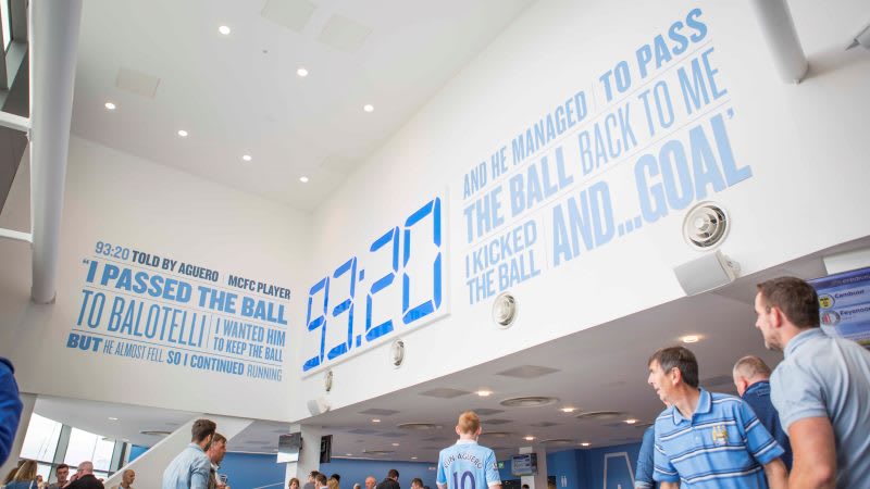 Inside the Man City 93:20 Lounge