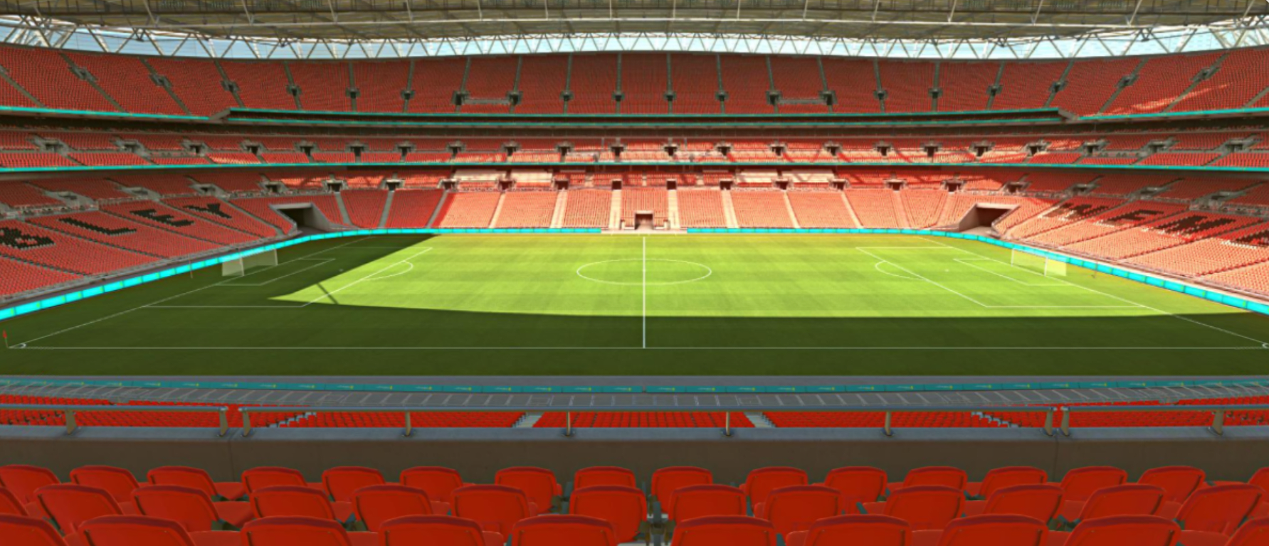 Centre Circle Seat View at Wembley Stadium