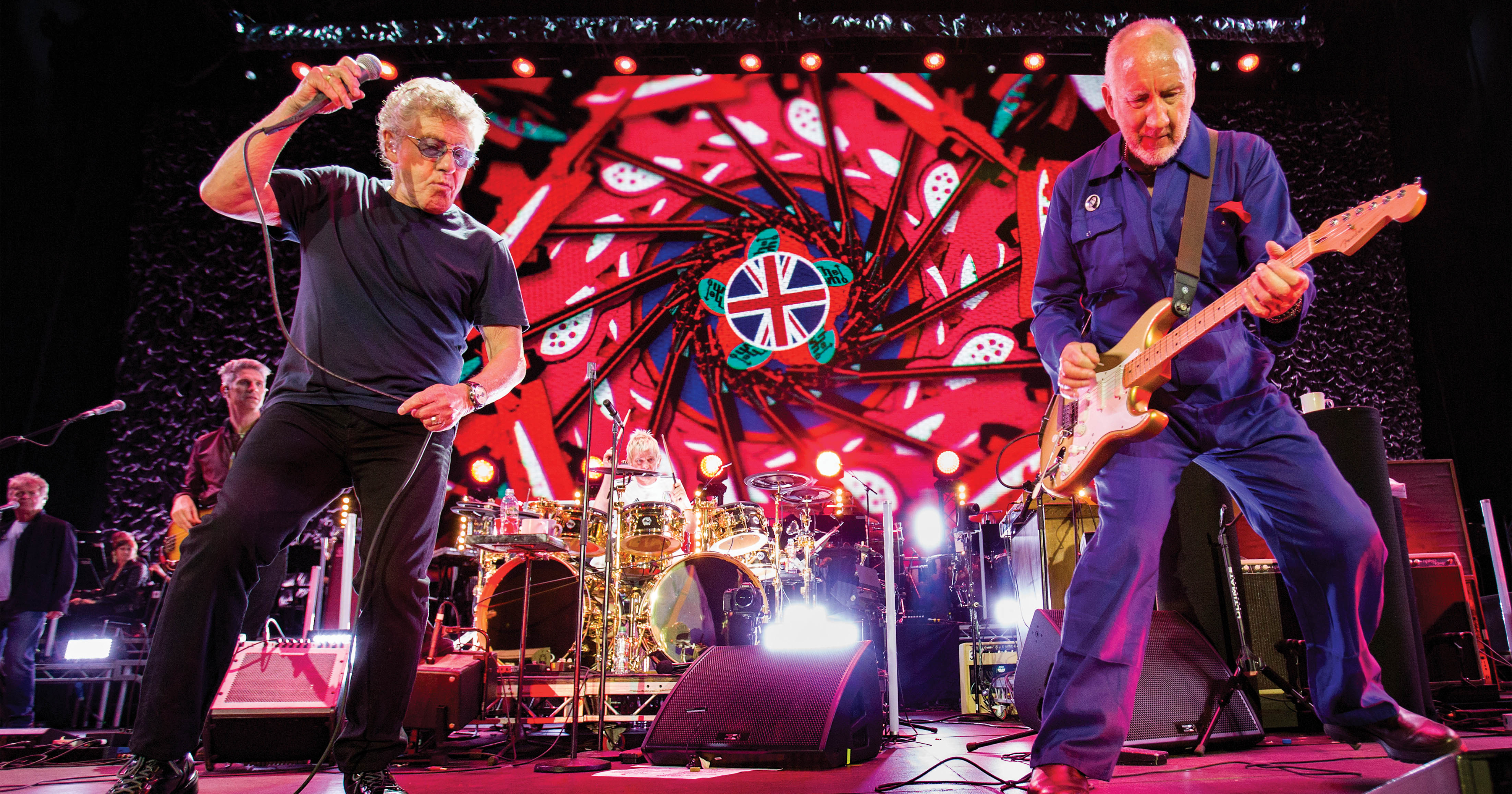 Image: The Who on-stage