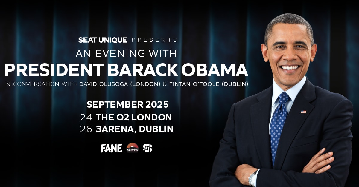 Seat Unique Presents An Evening with President Barack Obama