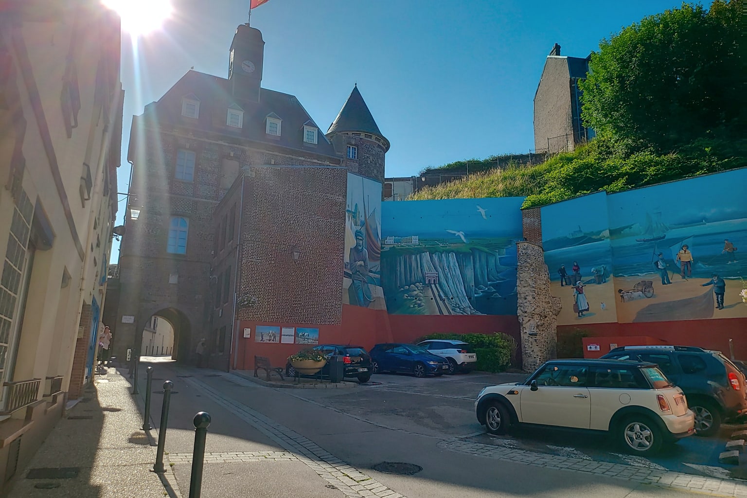 TP - Pieds à terre au Tréport, vue 17