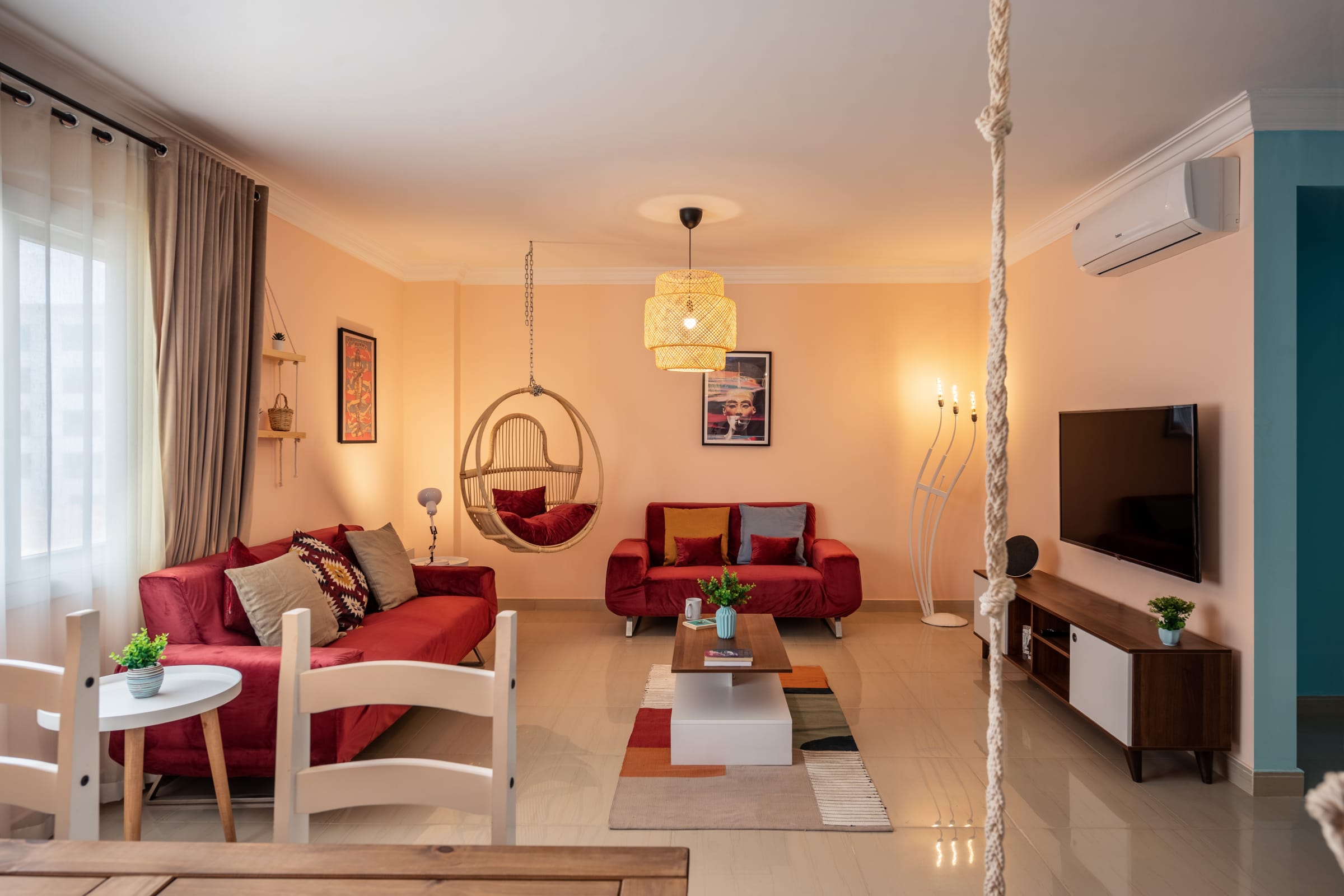 The 2BDR Compelling Condo | 5 min to CAI Airport. — Condo in Ocean Blue Heliopolis, Building number 6, Apartment 302, Cairo, Egypt