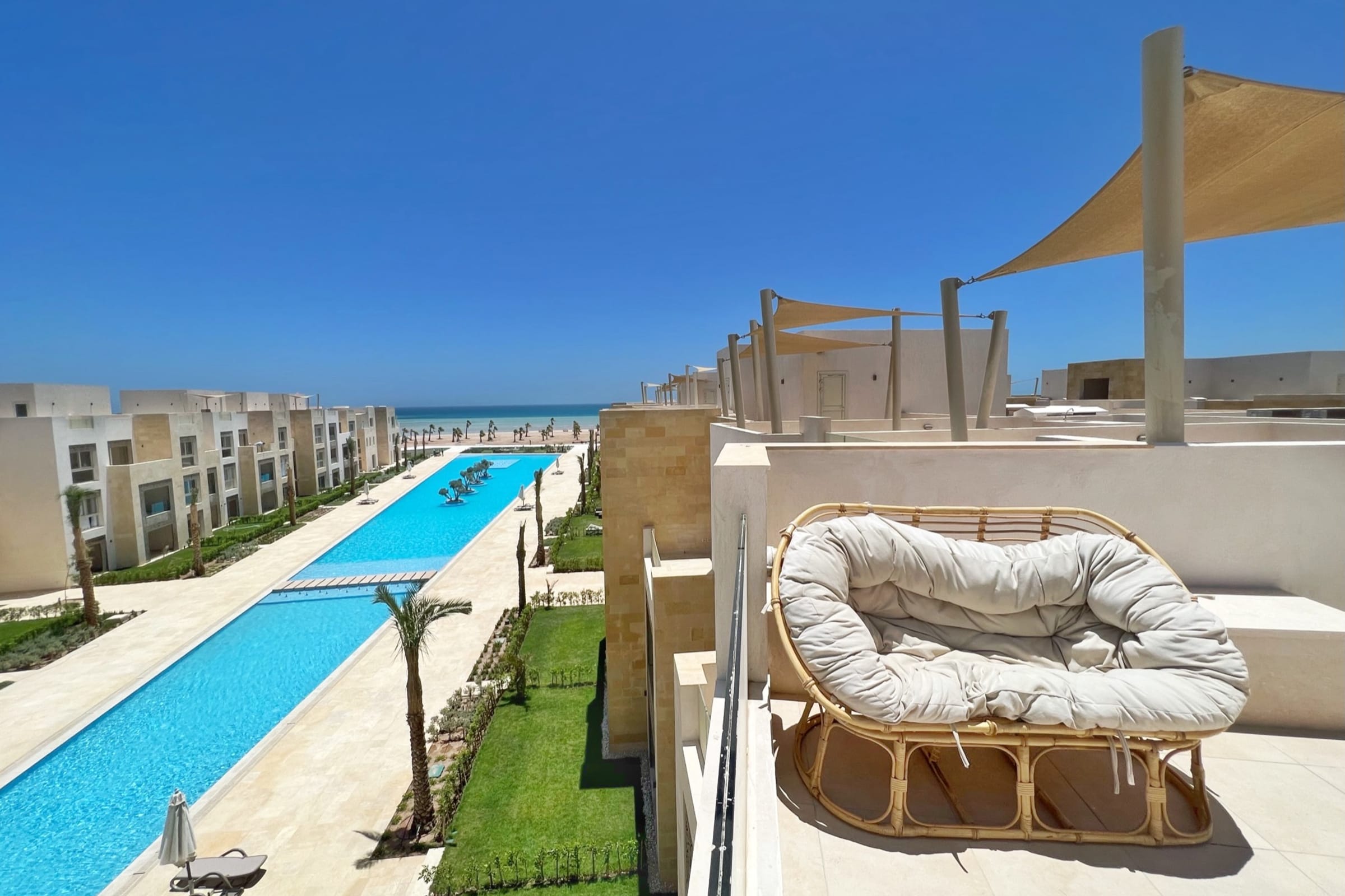 Seascape 1 BDR @ Mangroovy | Pool & Sea View — Apartment in Mangroovy Residence- Gouna, El Gouna, Egypt — photo 6