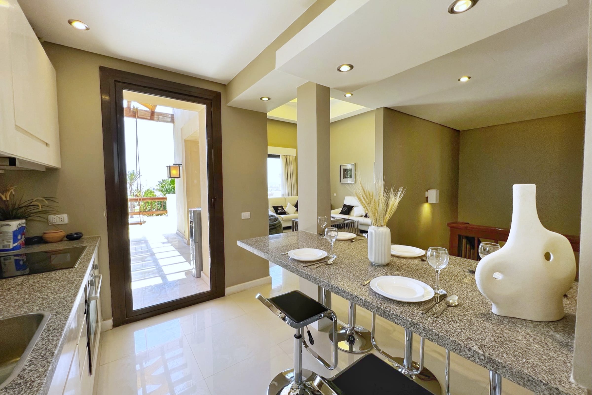 Meditative & Blissful 3 BDR Villa @ Ancient Sands | Private Pool — Villa in Ancient Sands, El Gouna, Egypt — photo 35