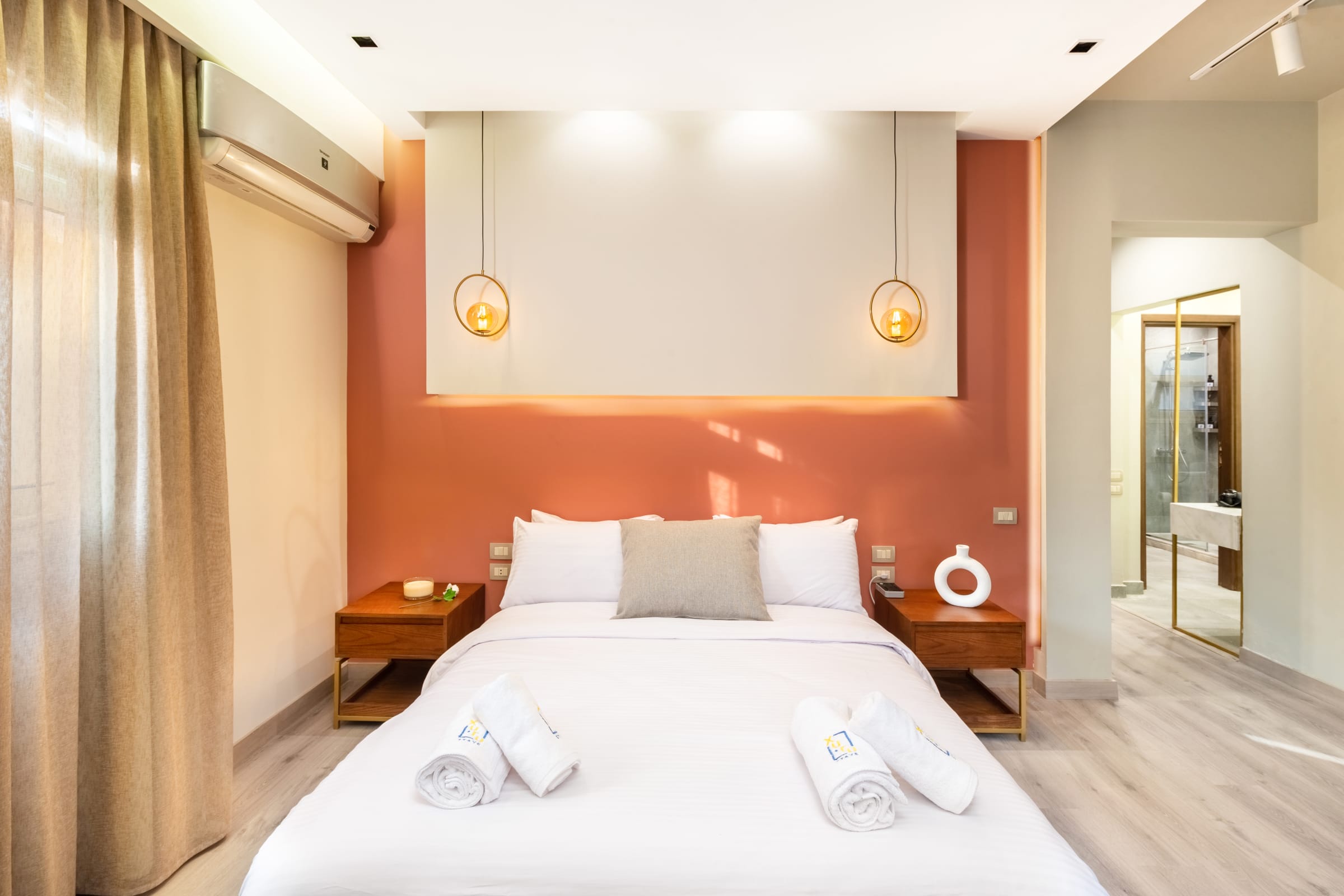 The Sleek & Ritzy 2 BDR | 15 min from CAI Airpt. — Apartment in 6 Al Nakhil new cairo, Cairo, Egypt — photo 4