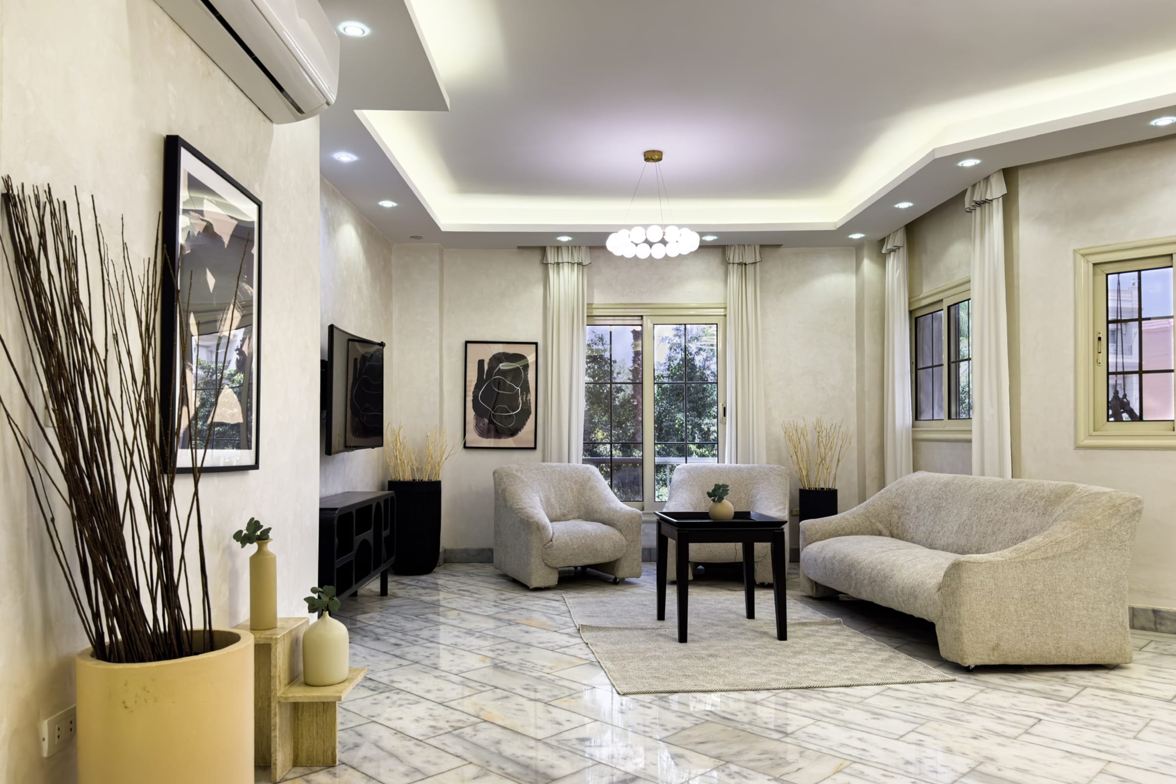 Ample & Artistic 2BDR Apt. | 15 min to CAI Airport — Unit in New Cairo City, Second New Cairo, Cairo Governorate 4732773, Cairo, Egypt — photo 29