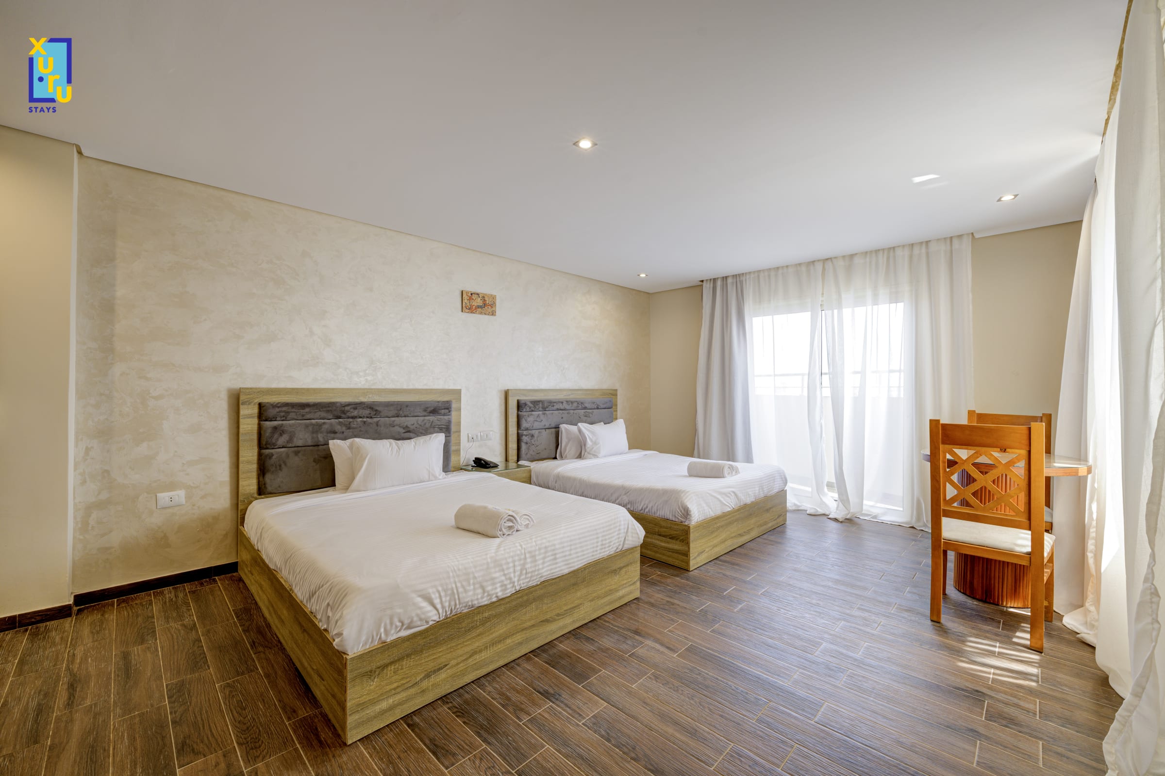 Pyramids Global Suites - Twin Superior Room — Unit in 5 King Faisal St, Kafr Nassar, Al Haram, Giza Governorate 3524020, Giza, Egypt — photo 3