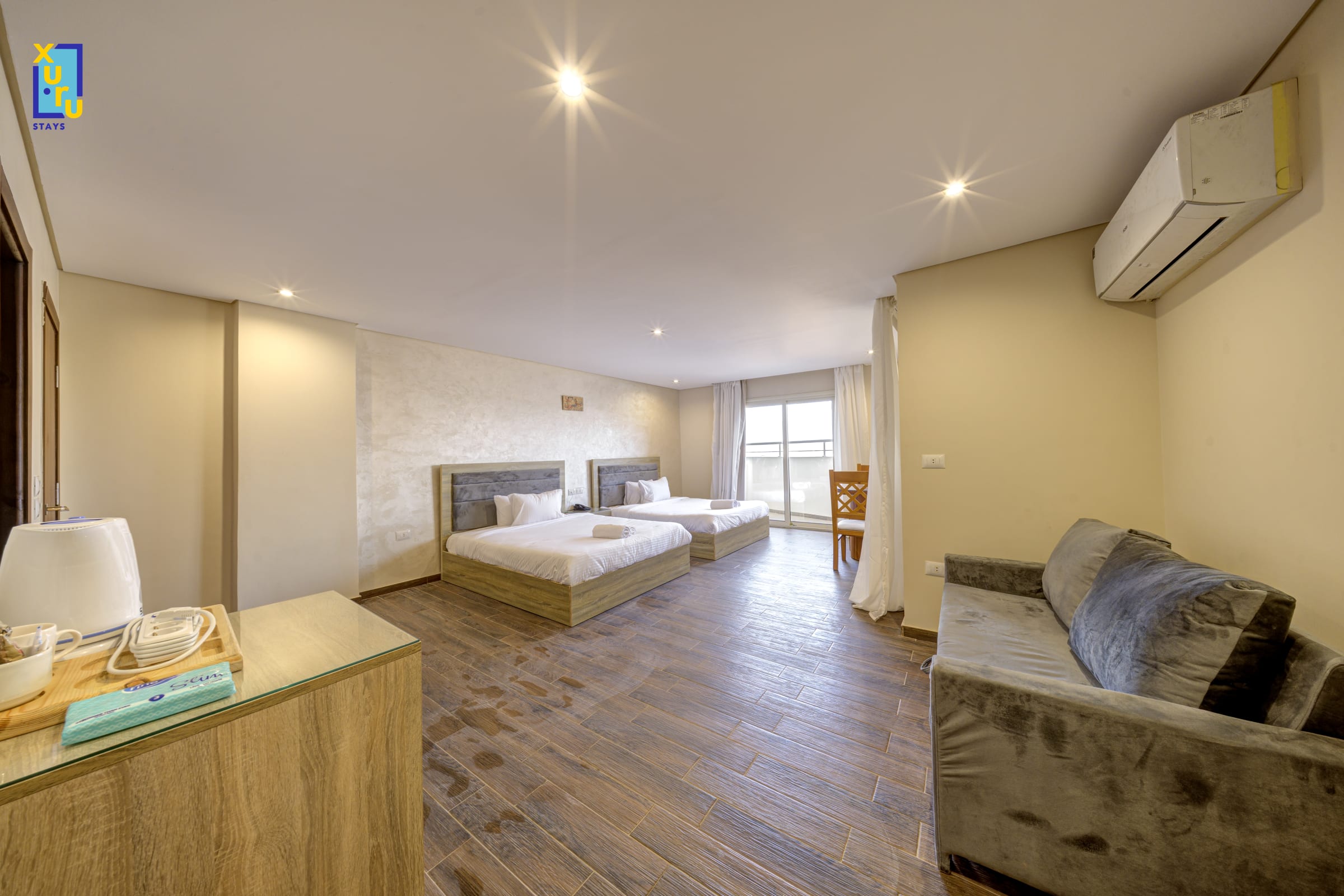 Pyramids Global Suites - Twin Superior Room — Unit in 5 King Faisal St, Kafr Nassar, Al Haram, Giza Governorate 3524020, Giza, Egypt — photo 6