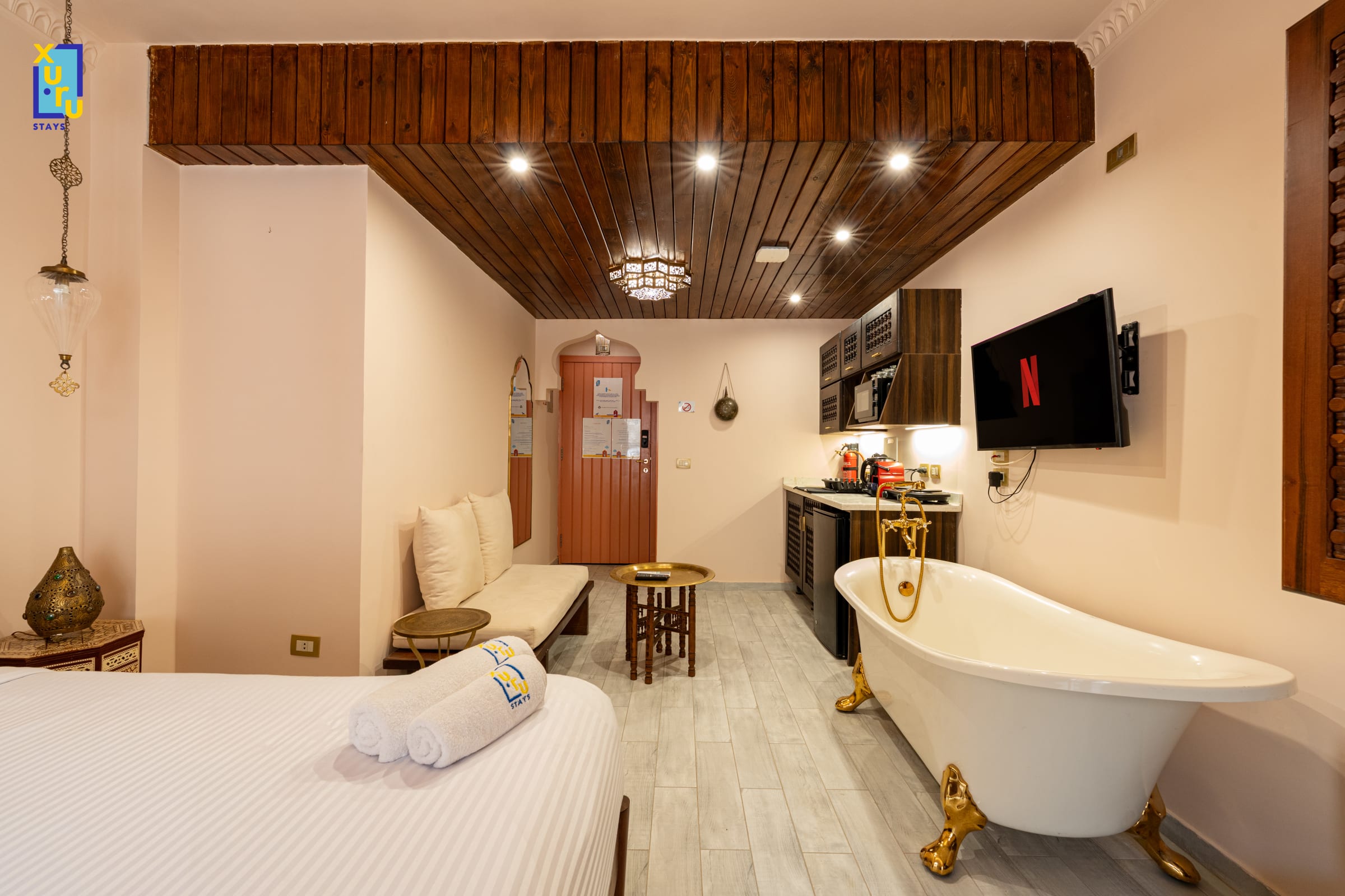 Retro Haven Studio @ Downtown Cairo — Unit in 15 Al Bustan St, Bab Al Louq, Abdeen, Cairo Governorate 4280120, Cairo, Egypt