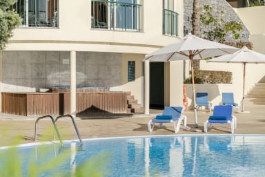 Swimming Pool and loungers