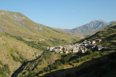 The village of Chazelet in summer