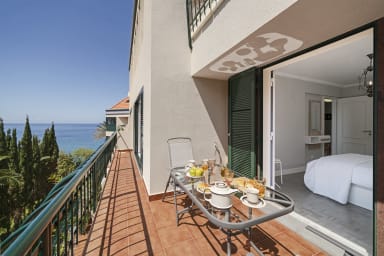 Balcony with sea view