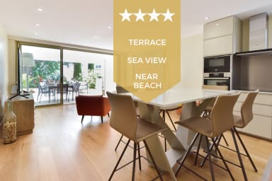 ❤ SERRENDY  ❤ Luxury accommodation, large terrace, walk to the beaches.