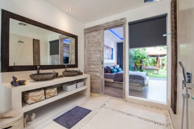 view from the bathroom of bedroom 3