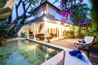 Villa Shanti | 3 bedroom Private villa rental in Seminyak Bali