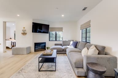 Open-concept living room