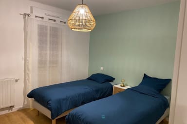Chambre 2. 
2 lits de 80