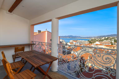 IMMOGROOM - Terrace with sea view - A/C - Suquet - 5 min from the beach