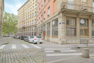 L'angle de l'immeuble