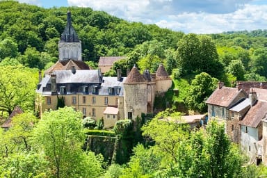 Gargilesse ( 9km, parmi les plus beaux villages de France)