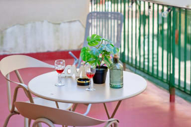Terrasse privative avec vue Cathédrale de Rouen