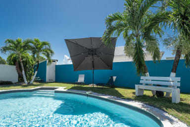 Photo de Villa en location saisonnière à Saint-Francois en Guadeloupe 