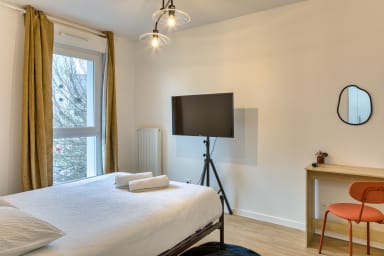 Chambre avec TV