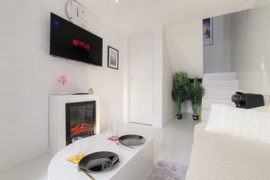 Imaginez-vous dans ce studio, tout cocon. 