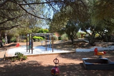 Playground and mini golf course at the residence