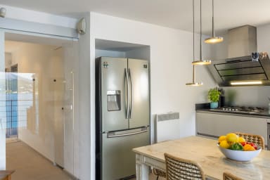 Cuisine avec frigo américain