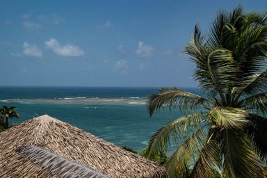 Plan au sol de Villa en location saisonnière à Gosier en Guadeloupe