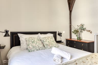 Chambre avec lit double