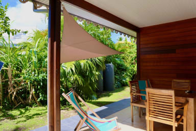 Photo de Bungalow en location saisonnière à Sainte-Anne en Guadeloupe
