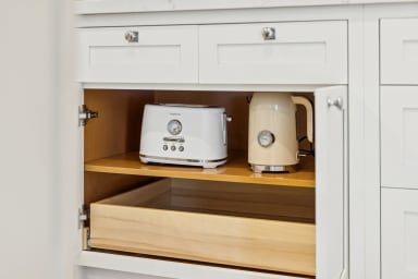 Essentials provided: toaster, kettle