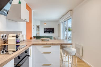 Cuisine aménagée et équipée 