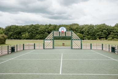 City court and field free to access (7 min walk)