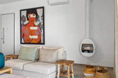 Cozy living space invites you to unwind after sun-soaked adventures outside.