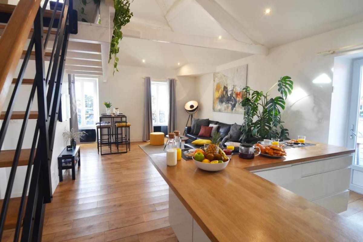  Appartement Duplex Elegant avec rooftop et jacuzzi privé