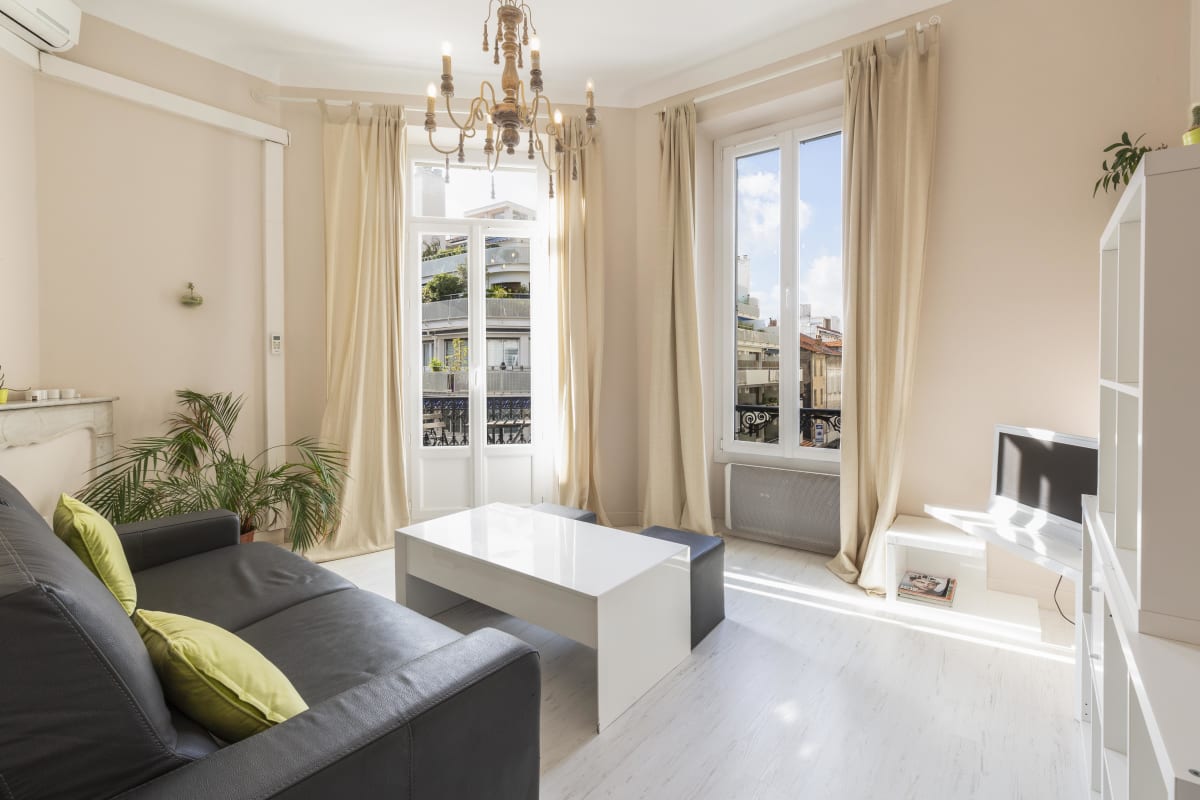 Appartement 39 m2 en plein centre ville de Cannes, climatisé