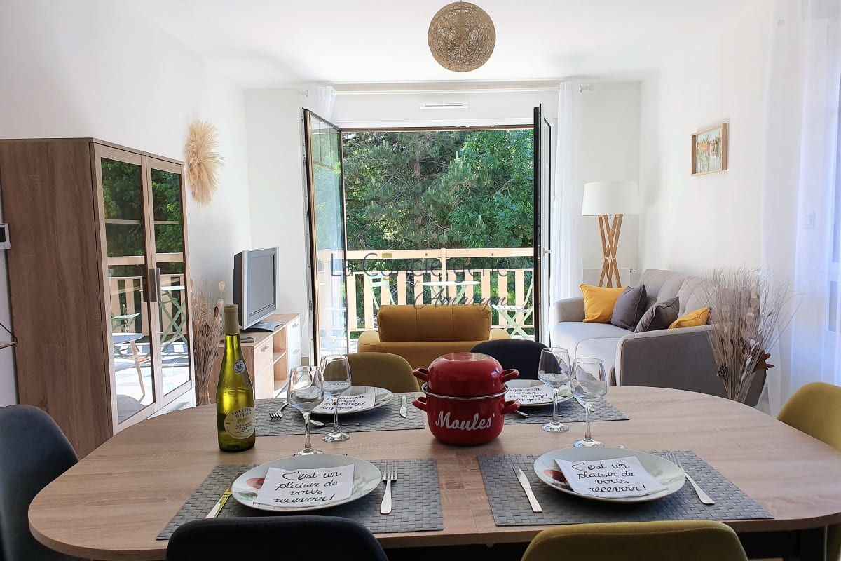  Appartement SV 8 - Les Écureuils : Confort & Sérénité dans Résidence Privée à St-Valery