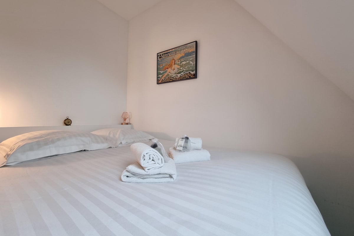  Appartement équipé Au Bord De La Plage De Cabourg 