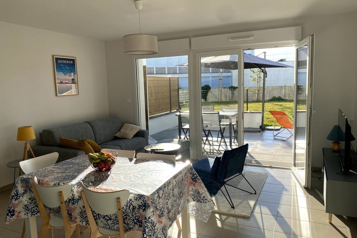  Appartement Résidence à 350 mètres de la grande plage chez Lena